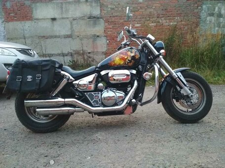 1997 Suzuki Desperado VZ400, чёрный, 280000 рублей, вид 4