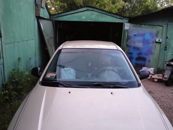 2005 Hyundai Accent ТагАЗ II, бежевый - вид 1