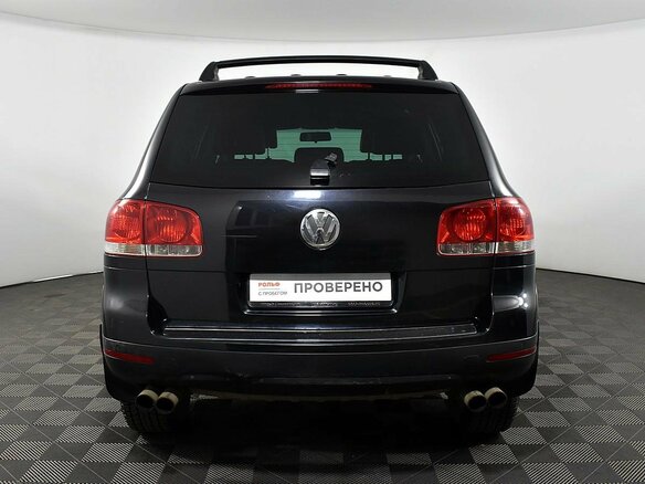 2006 Volkswagen Touareg I, чёрный - вид 5
