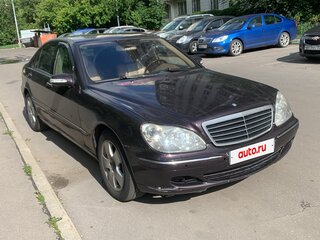 2004 Mercedes-Benz S-Класс 500 IV (W220) Рестайлинг, фиолетовый, 450000 рублей, вид 5