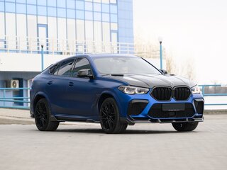 2021 BMW X6 M Competition III (F96), синий, 16990000 рублей, вид 2