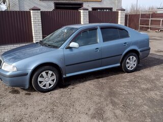 2008 Skoda Octavia I (A4) Рестайлинг, голубой, 560000 рублей, вид 4