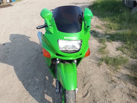 1995 Kawasaki ZZR 600, чёрный, 250000 рублей, вид 2