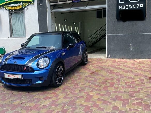 2007 Mini Hatch Cooper S II (R56), синий, 1000000 рублей