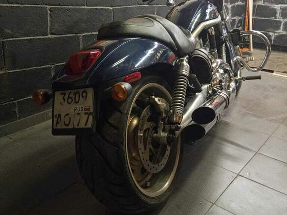2008 Harley-Davidson V-Rod, синий - вид 18