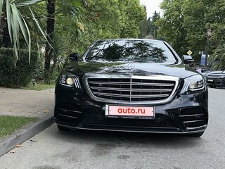 2019 Mercedes-Benz S-Класс 350 d Long VI (W222, C217) Рестайлинг, чёрный, 6650000 рублей, вид 3