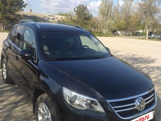 2009 Volkswagen Tiguan I, чёрный, 1450000 рублей, вид 3