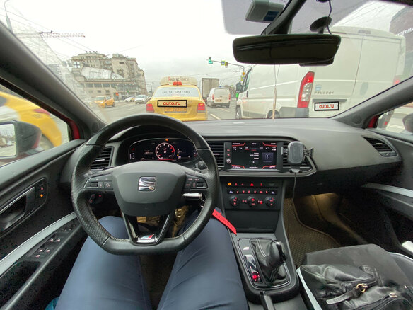 2014 SEAT Leon III, красный - вид 8