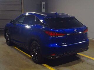 2020 Lexus RX 450h IV Рестайлинг, синий, 6600000 рублей, вид 2