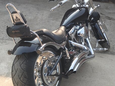 2007 Big Dog Motorcycles Pitbull, чёрный, 1800000 рублей, вид 1