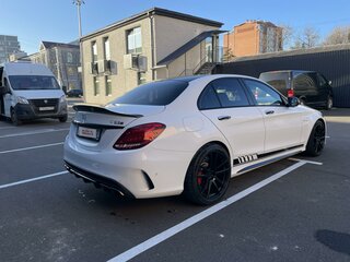 2018 Mercedes-Benz C-Класс AMG 63 AMG S IV (W205), белый, 5450000 рублей, вид 4