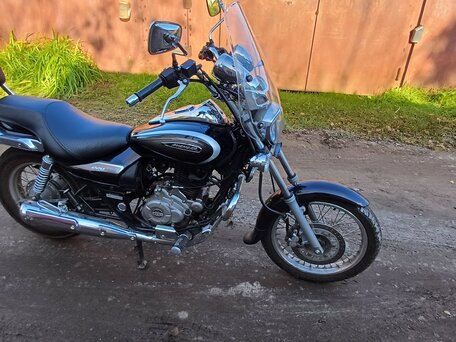 2018 Bajaj Avenger, чёрный, 186000 рублей, вид 5