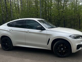 2019 BMW X6 40d II (F16), белый, 4790000 рублей, вид 2