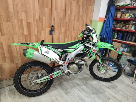 2019 Kawasaki KX 450, зелёный, 499000 рублей, вид 2