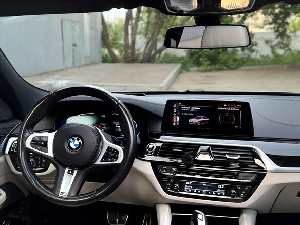 2020 BMW 6 серии Gran Turismo 630d xDrive IV (G32), серый, 6299000 рублей - вид 13