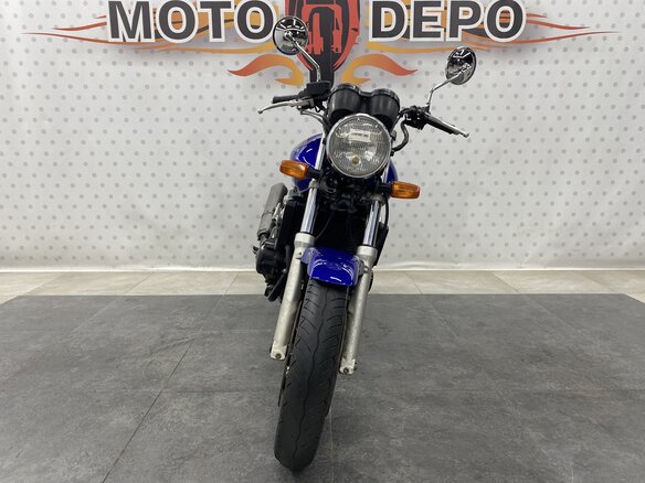 2007 Honda CB 400 Super Four, синий, 355000 рублей - вид 3