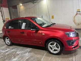 2018 Lada (ВАЗ) Kalina II, красный, 580000 рублей, вид 3