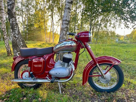 1958 Jawa 250, красный, 1600000 рублей, вид 5