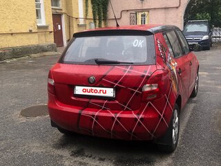 2008 Skoda Fabia II, красный, 300000 рублей, вид 3