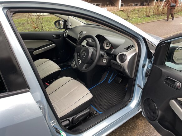2007 Mazda Demio III (DE), синий, 550000 рублей - вид 8