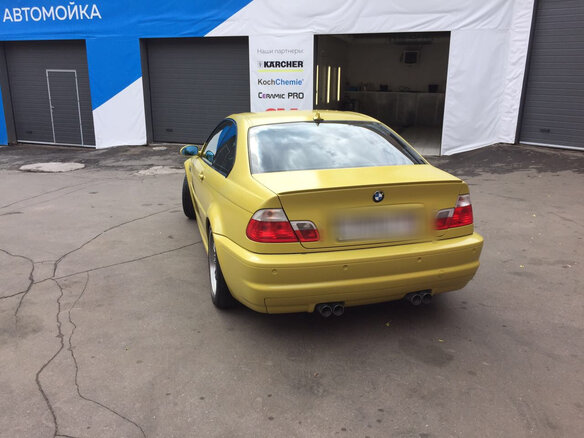 2002 BMW M3 III (E46), жёлтый - вид 9