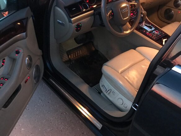 2006 Audi A8 II (D3) Рестайлинг, чёрный - вид 16