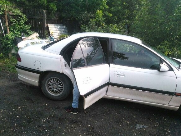 1998 Opel Omega B, белый - вид 3