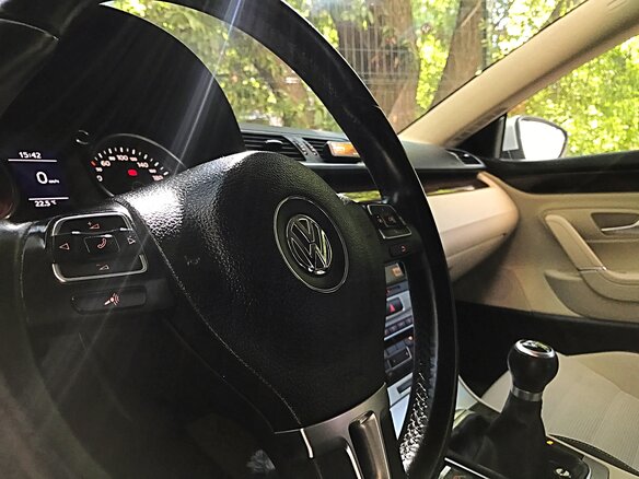 2011 Volkswagen Passat CC I, золотистый - вид 7