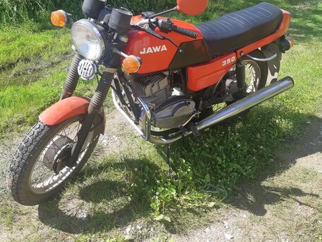 1990 Jawa 350/638, красный, 220000 рублей, вид 3