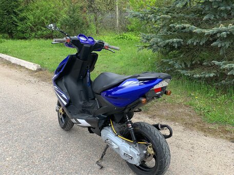 2006 Yamaha Aerox 50, синий, 280000 рублей, вид 4