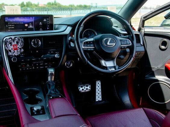 2017 Lexus RX 450h IV, пурпурный, 4490000 рублей - вид 31