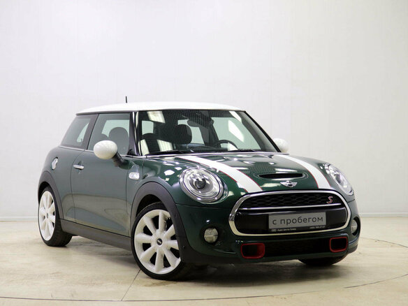 2014 Mini Hatch Cooper S III (F55/F56), зелёный - вид 2