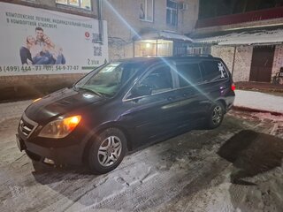 2005 Honda Odyssey (North America) III, чёрный, 1150000 рублей, вид 2