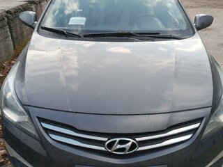 2015 Hyundai Solaris I Рестайлинг, серый, 1350000 рублей, вид 1
