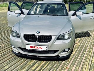 2004 BMW 5 серии 535d V (E60/E61), серебристый, 1450000 рублей, вид 2