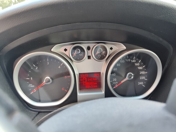2008 Ford Focus II Рестайлинг, синий, 470000 рублей - вид 7