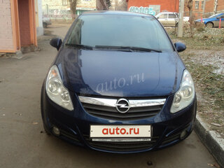 2007 Opel Corsa D, синий, 620000 рублей, вид 1