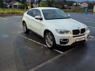 2013 BMW X6 35i I (E71) Рестайлинг, белый, 1900000 рублей, вид 2