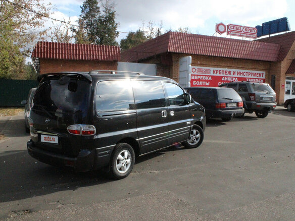 2006 Hyundai H-1 I Рестайлинг, чёрный