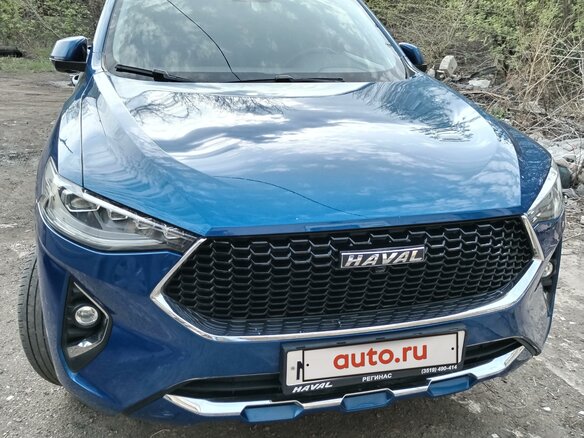 2021 Haval F7x I, синий, 1590000 рублей - вид 1
