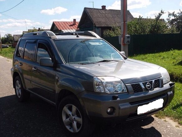 2007 Nissan X-Trail I, серый