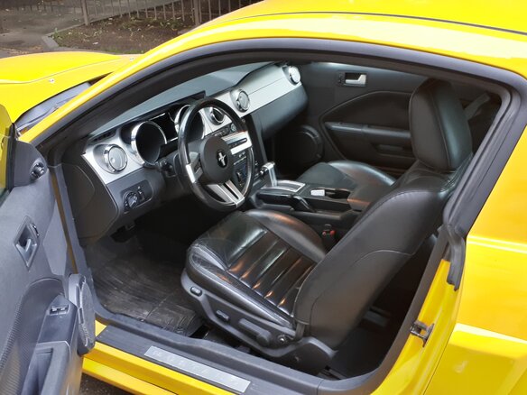 2005 Ford Mustang V, жёлтый - вид 6