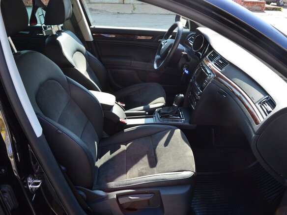 2014 Skoda Superb II Рестайлинг, чёрный - вид 6