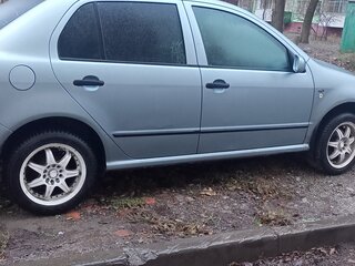2001 Skoda Fabia I, синий, 450000 рублей, вид 4