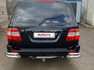 2006 Toyota Land Cruiser 100 Series Рестайлинг 2, чёрный, 2200000 рублей, вид 3