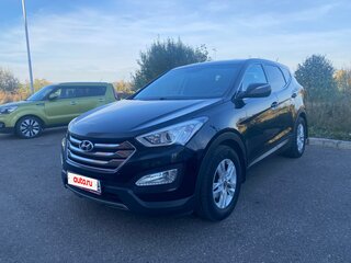 2012 Hyundai Santa Fe III, чёрный, 1600000 рублей, вид 1