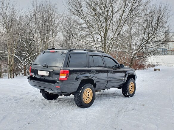 2000 Jeep Grand Cherokee II (WJ), чёрный - вид 12