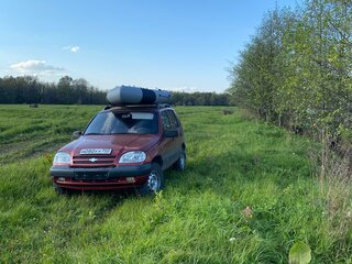 2007 Chevrolet Niva I, красный, 400000 рублей, вид 1