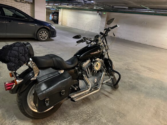 2007 Harley-Davidson Sportster 883, чёрный, 525000 рублей