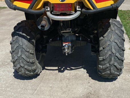 2008 BRP Can-Am Outlander MAX 650, жёлтый, 1650000 рублей, вид 4